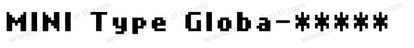 MINI Type Globa字体转换